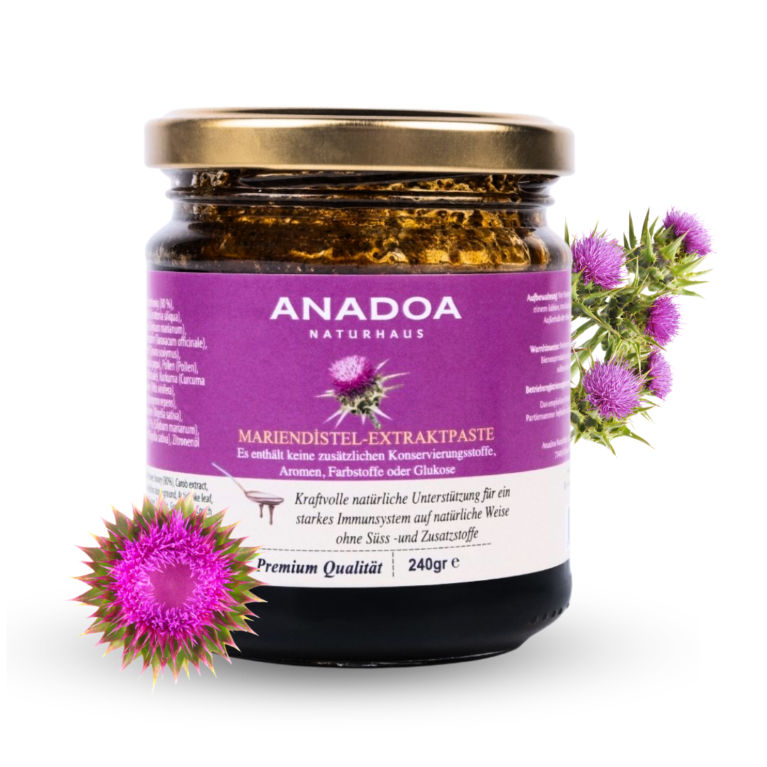 Anadoa Mariendistel Paste mit Silymarin Leberfunktion