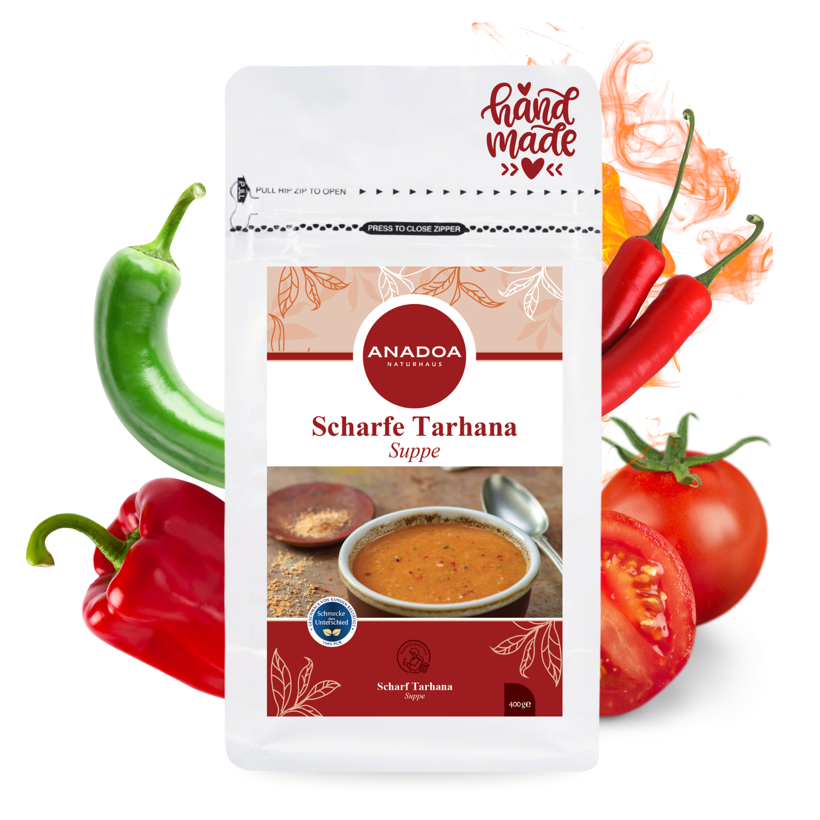 Scharfe Tarhana Suppe Acılı