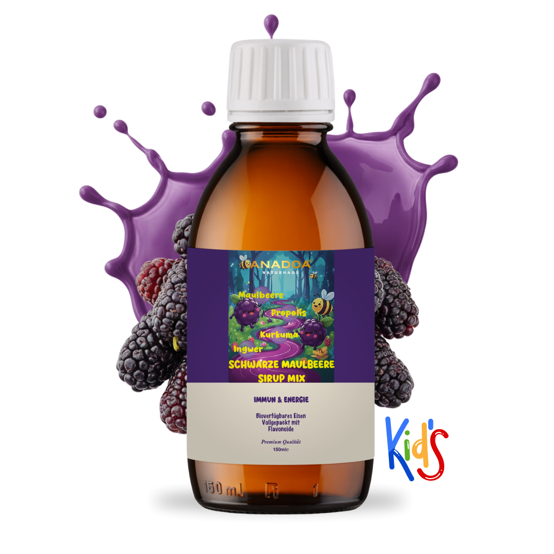 Anadoa Maulbeere Sirup Mix für Kinder Propolis