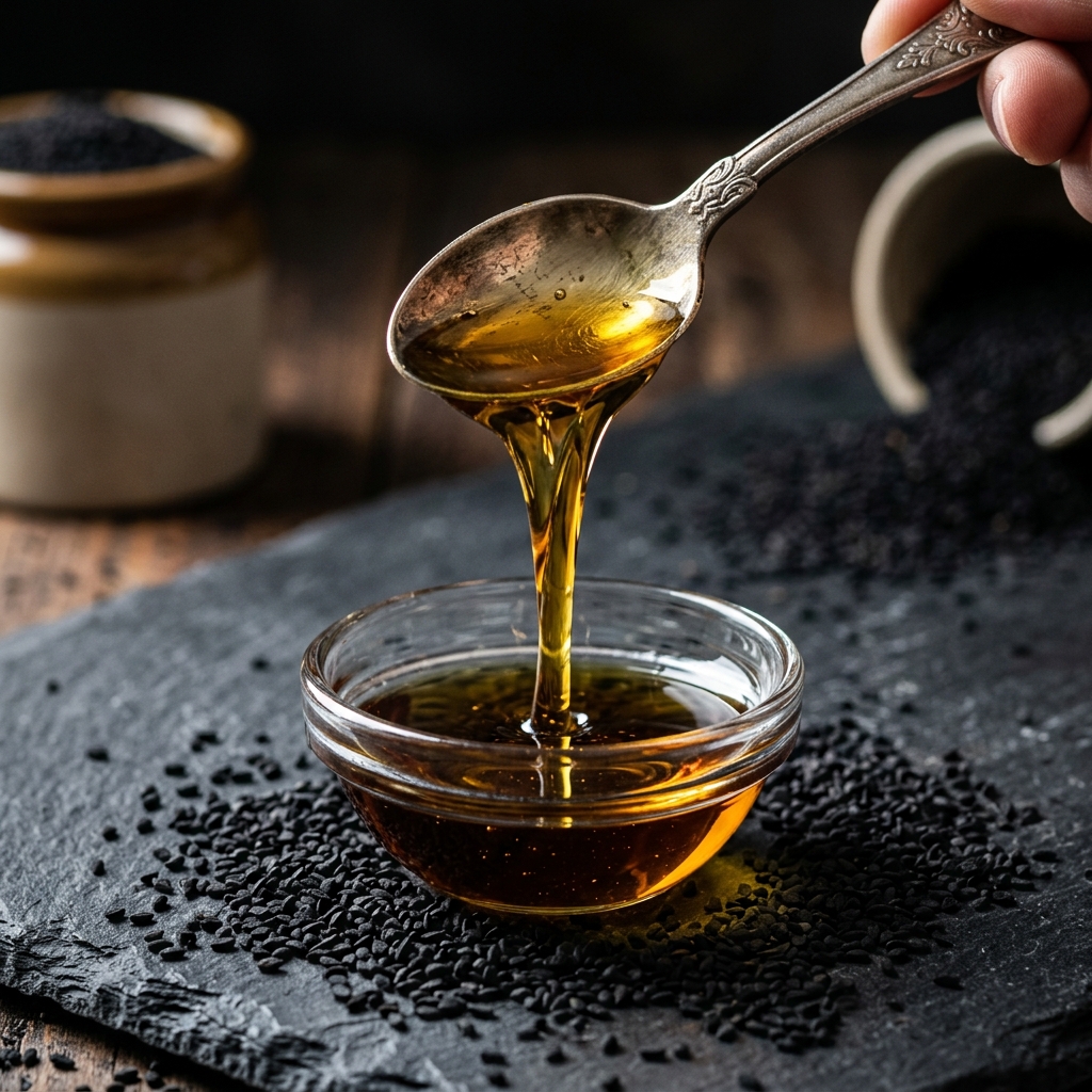 Anadoa Schwarzkümmelöl Nigella Sativa. Das 