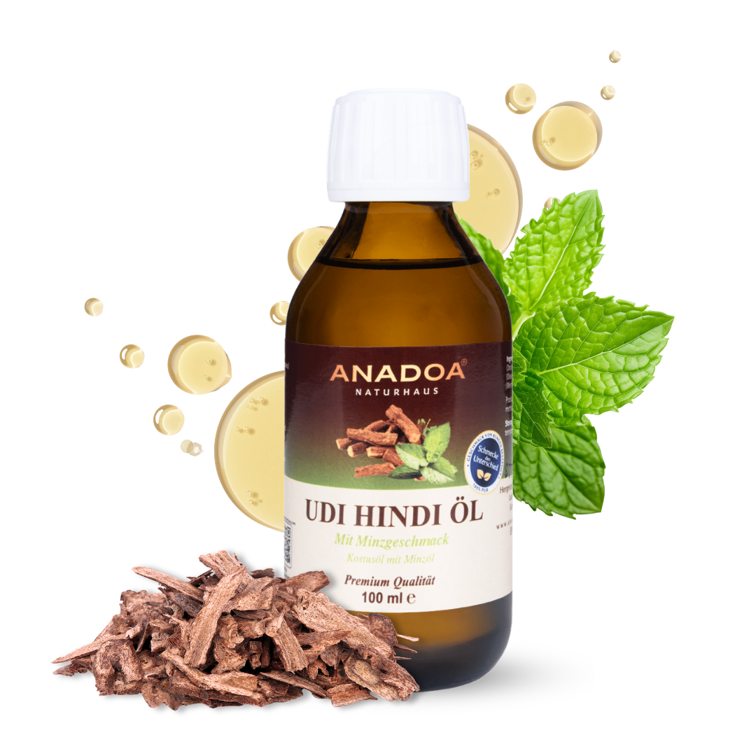 Udi Hindi Öl mit Minze