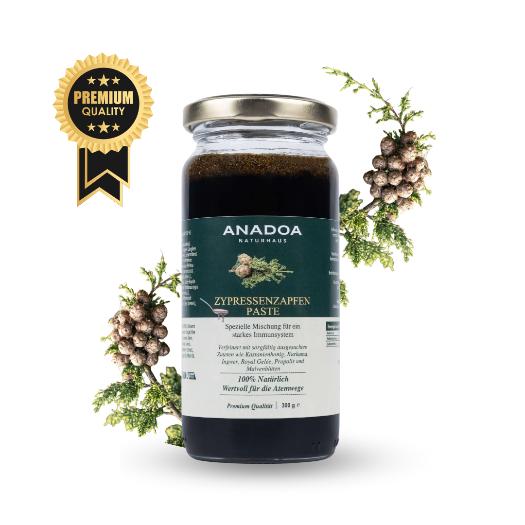 Anadoa Zypressenzapfen Paste Traditionelle Rezeptur